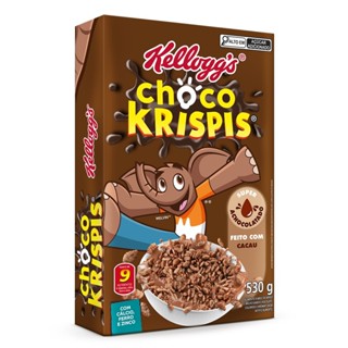 Cereal Choco Krispis® Chocolate Kellogg's® 530g em Oferta na Shopee