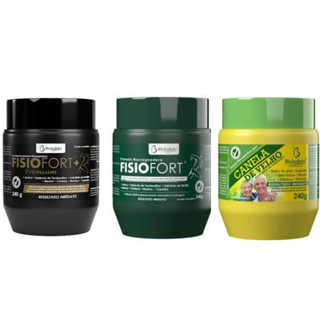 Kit C/3 Potes Canela de Velho+Fisiofort+Fisiofort Premium - Bio Intinto