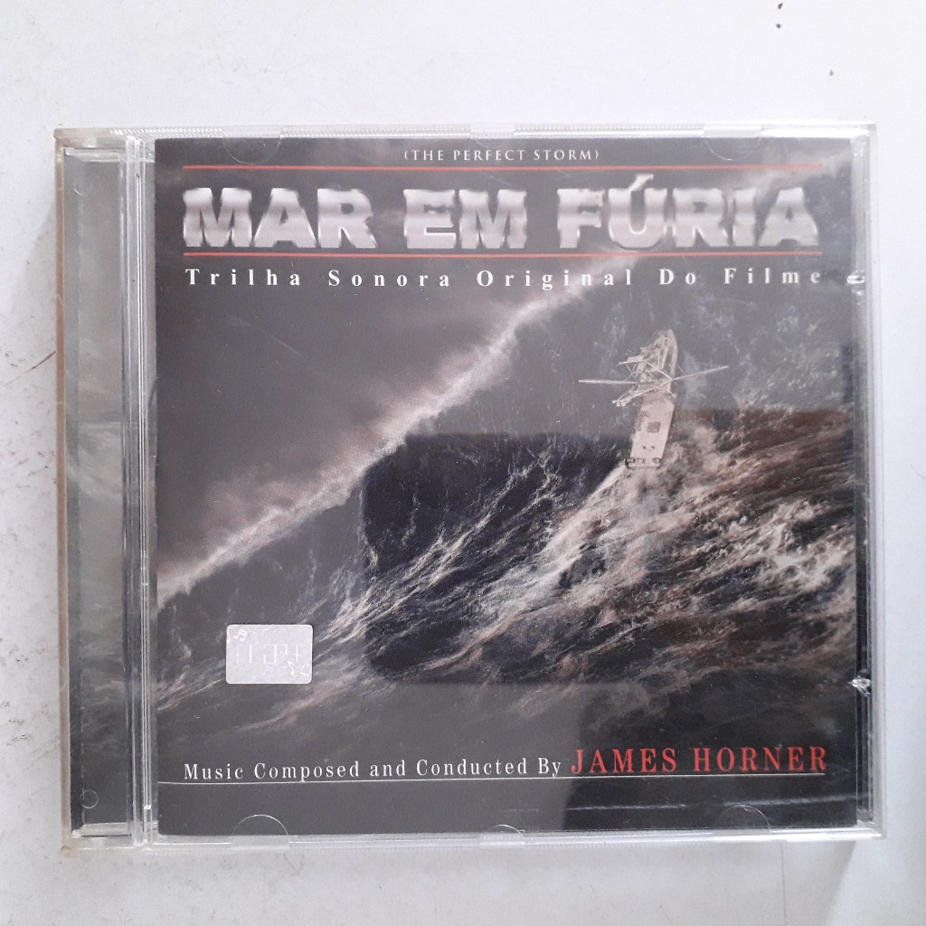 CD Mar Em Fúria - The Perfect Storm - James Horner - Trilha Sonora