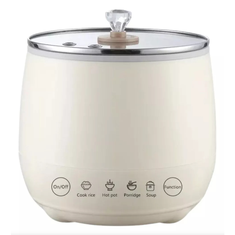 Panela De Arroz Elétrica Sopas Caldos Cerâmica 1,8l 110v