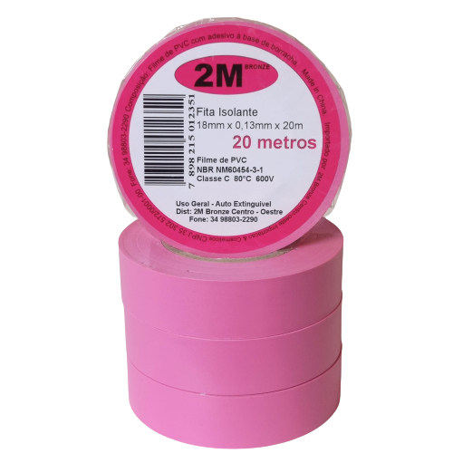 Fita 2M Rosa Bebe em Oferta na Shopee