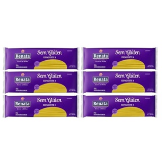 Macarrão Renata Sem Glúten Espaguete 8 com 6 Unidades em Oferta na Shopee
