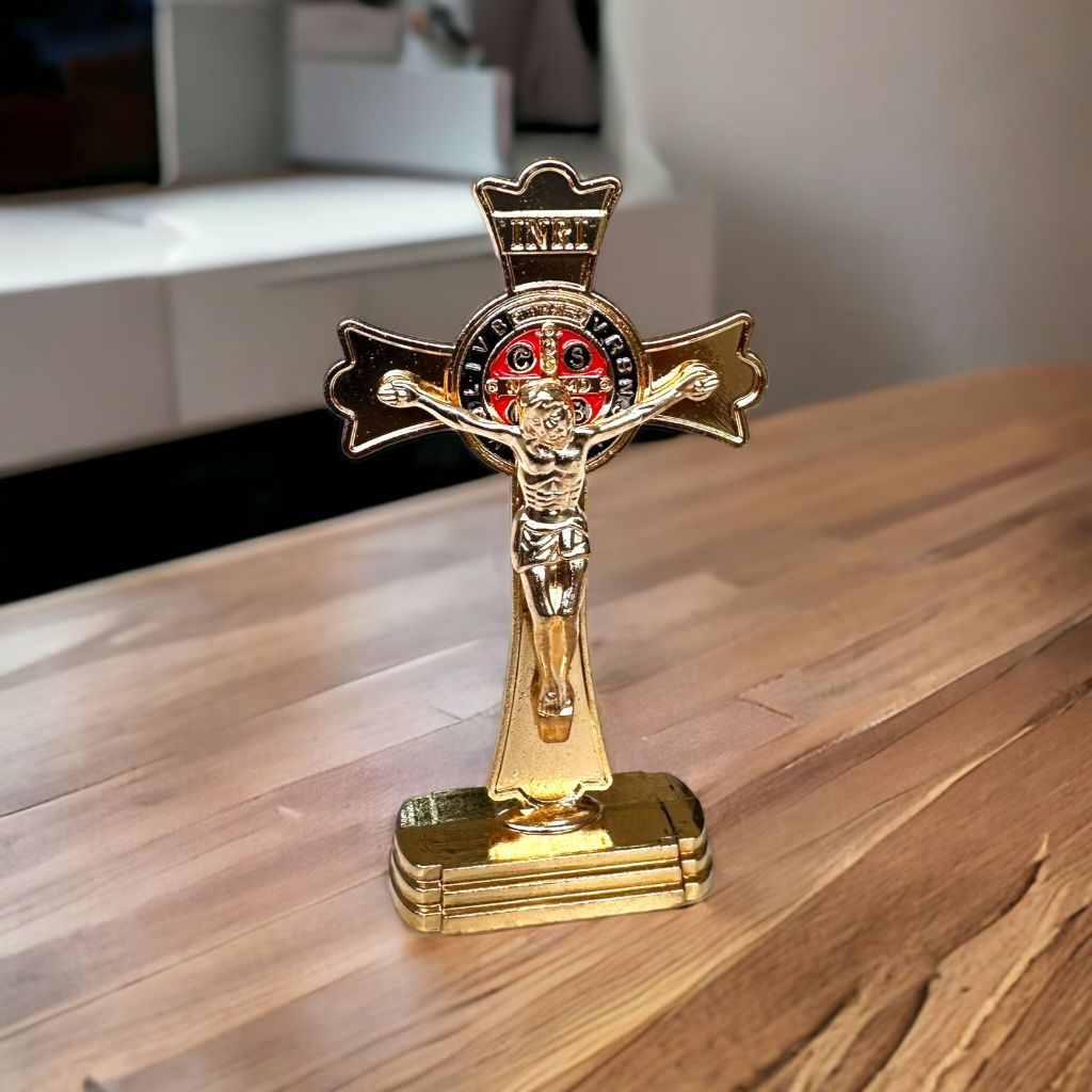Jesus Na cruz para painel de carro, crucifixo enfeite para casa, presente. em Oferta na Shopee