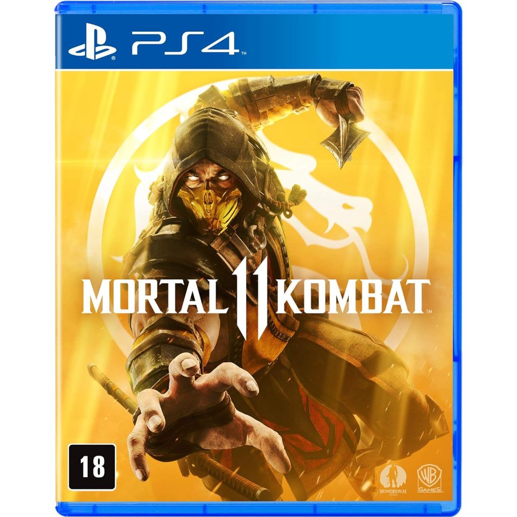 MORTAL KOMBAT 11-  PS 4 MÍDIA FÍSICA  -JOGO ORIGINAL