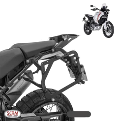Suporte Baú Lateral Ducati Desert X DesertX 2023 Em Diante - Scam