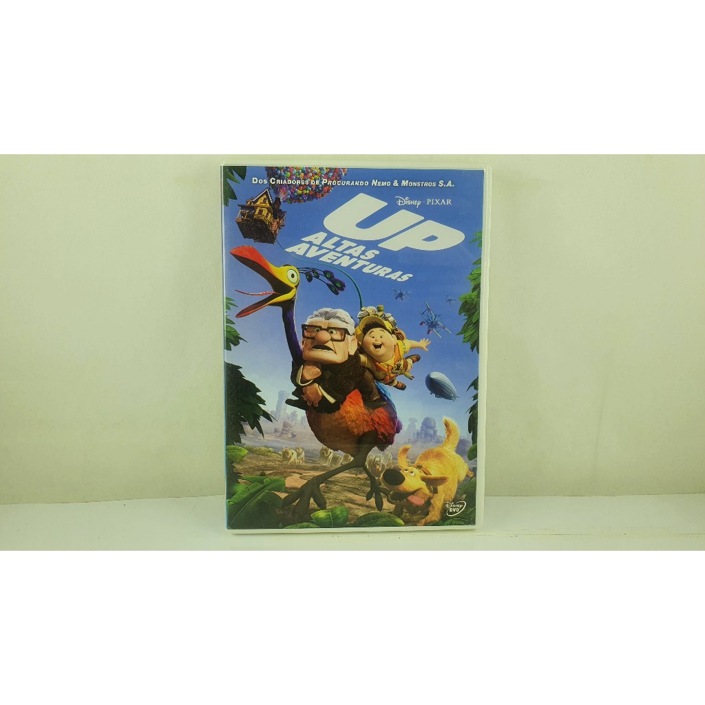 DVD Original Animação Up Altas Aventuras Disney Semi Novo