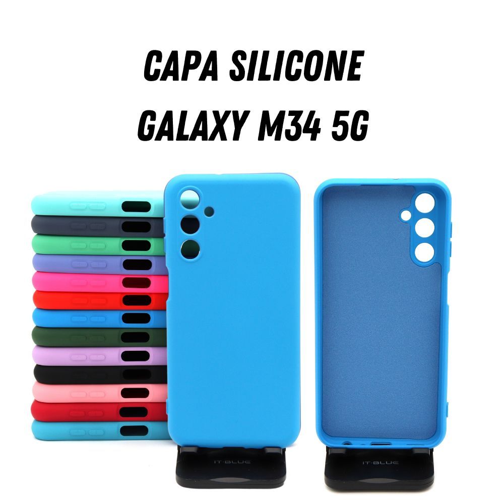 Capa Silicone Galaxy M34 5G