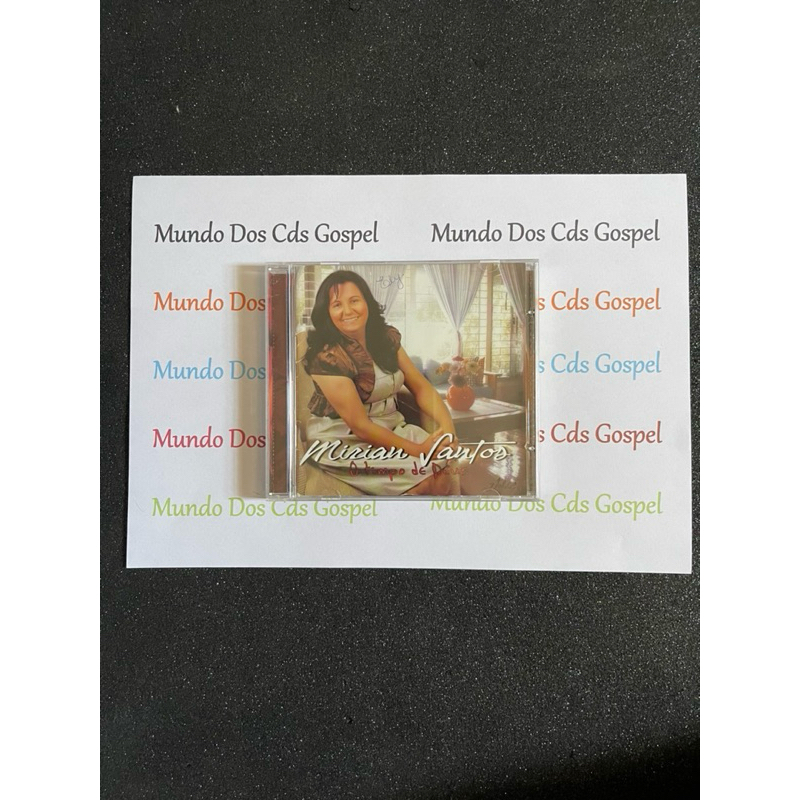 Cd Miriam Santos - O Tempo De Deus