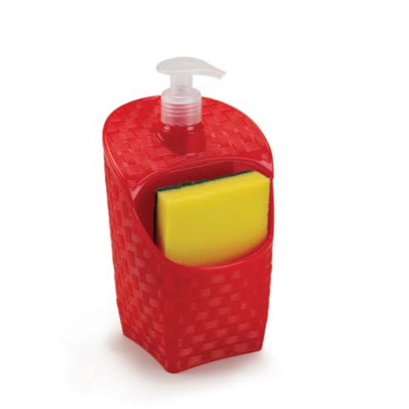 Porta Detergente Dispenser Porta Esponja Bucha Com Bico Dosador Coza Cores