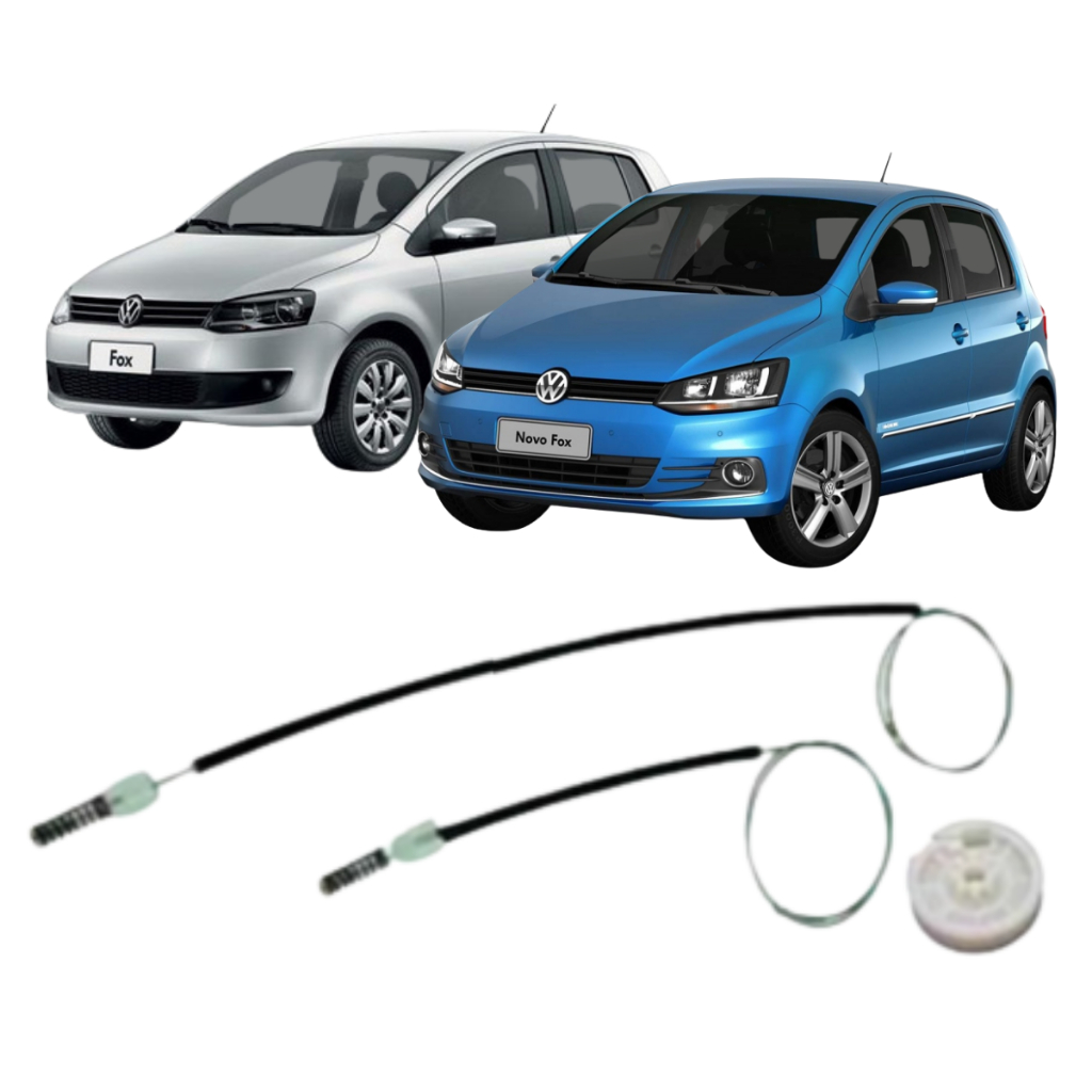 Kit Reparo Máquina de Vidro Elétrico Fox CrossFox SpaceFox Dianteiro