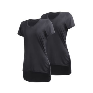 Kit 2 Blusa Mullet Roupa Tapa Bumbum Feminina Dry Fit