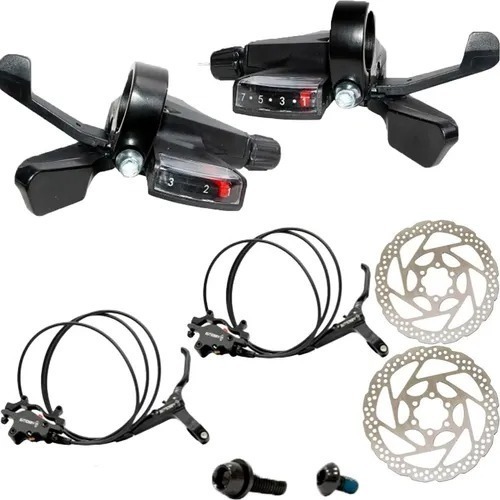 Freio Hidráulico + Alavanca Rapid Fire Absolute K310 C/cabos em Oferta na Shopee