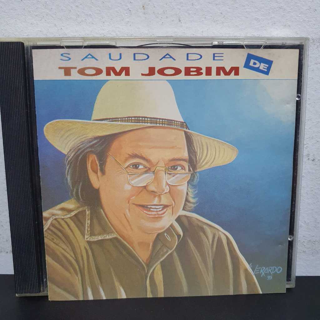 CD Saudade de Tom Jobim - Nana Caymmi Trio Fogueira Três Tabajara