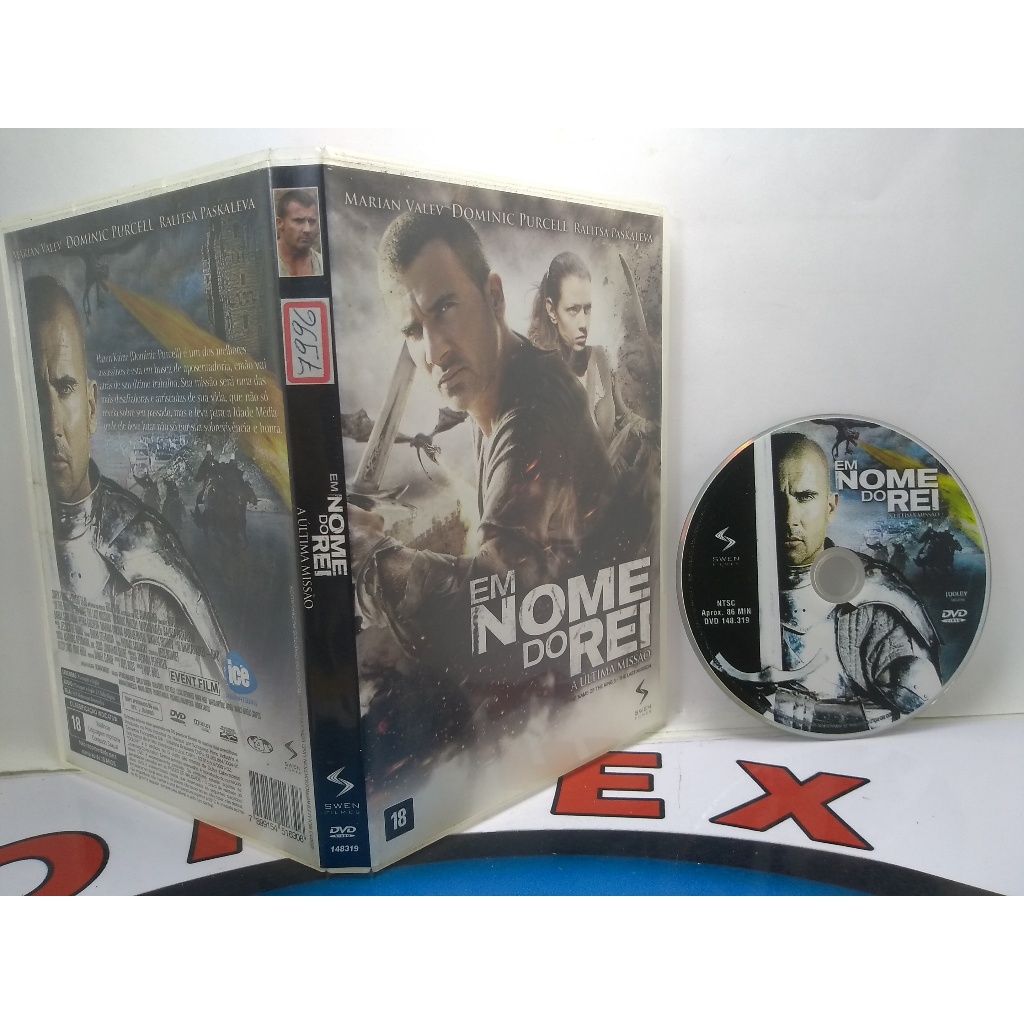 Dvd - Em Nome Do Rei A Última Missão - Marian Valev
