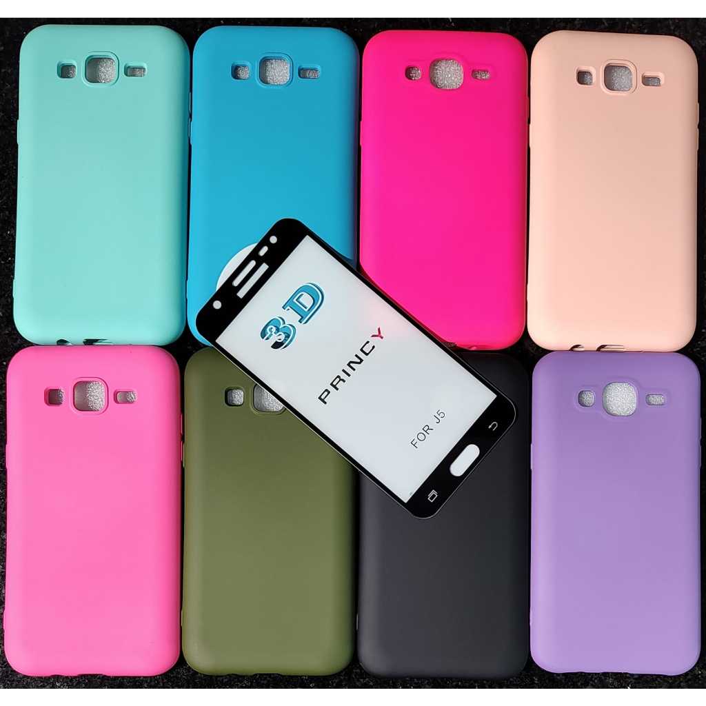 Kit Capinha e Película 3D para celular modelo J5 + limpeza de tela. Proteção Celular