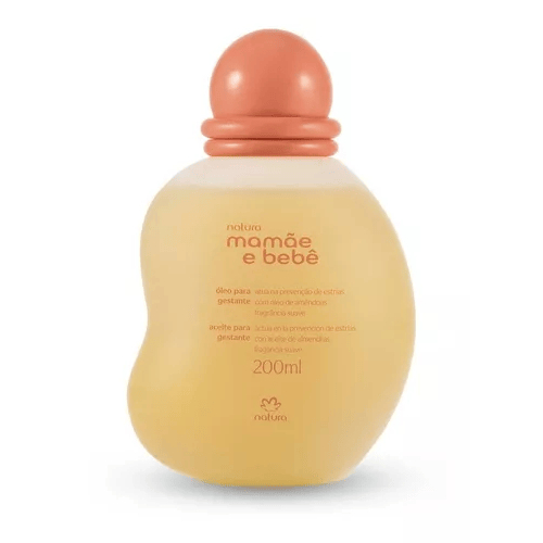 Oléo P/ Gestante Prevenção Estrias Natura Mamãe E Bebê 200ml