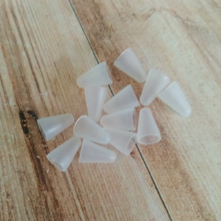 10 Tampa de silicone para caneta em resina (COR TRANSPARENTE). Compatível com recarga da Bic.