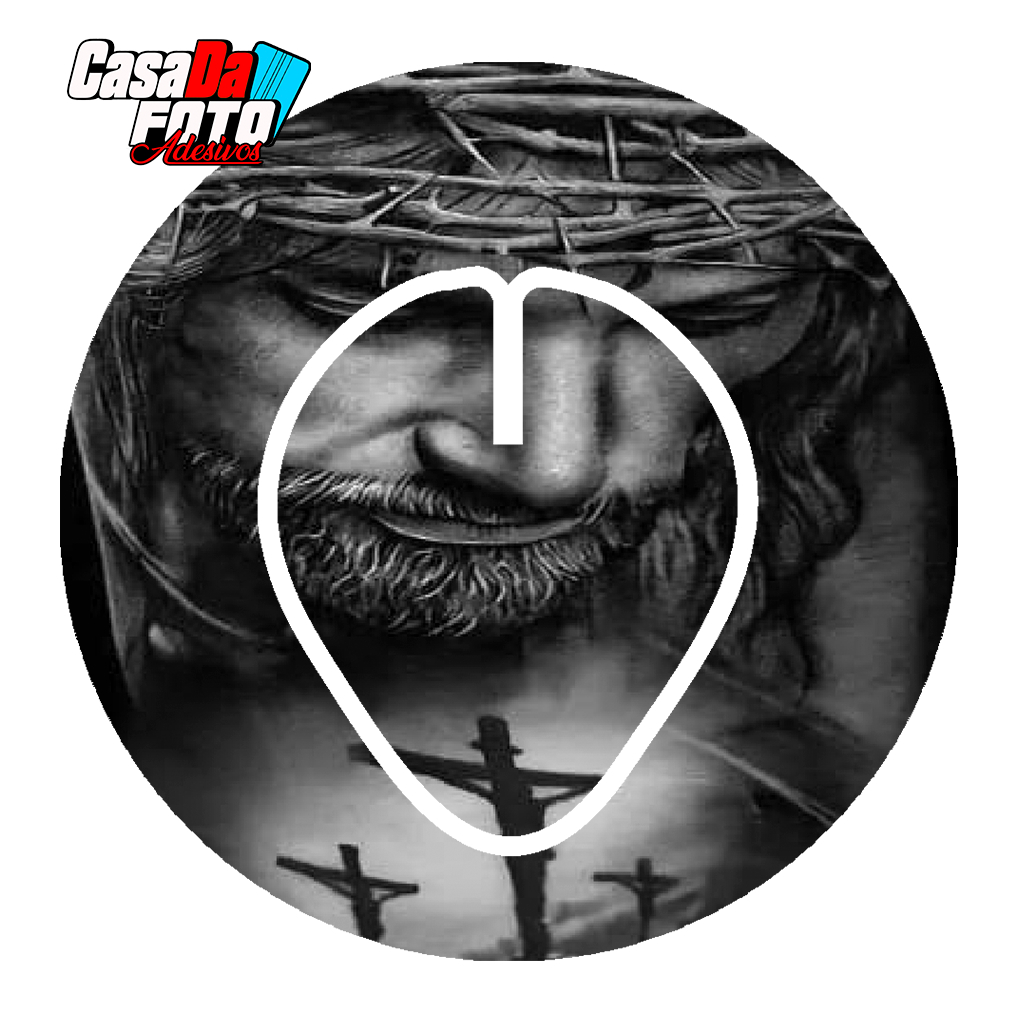 adesivo tanque 125 cg titan fan bros 150 protetor de tampa laminado boca bocal combustivel fé jesus cruz Deus leao honda