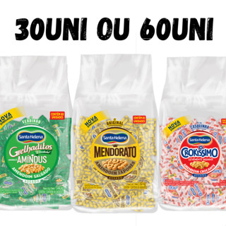 Kit Com 30 ou 60 Amendoim Mendorato Grelhadito Crokíssimo