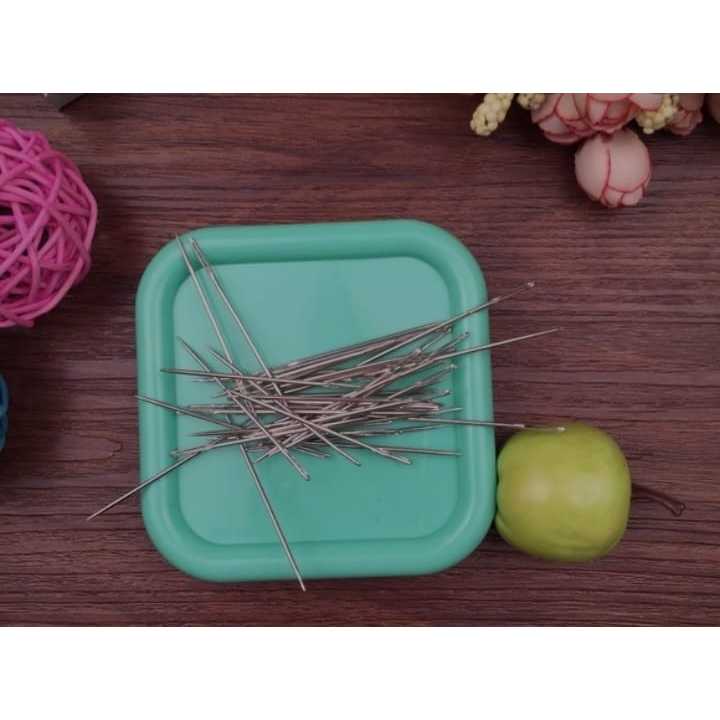 Porta Alfinete Alfineteiro Magnético Super Imã Costura( QUADRADA ,VERDE ) em Oferta na Shopee