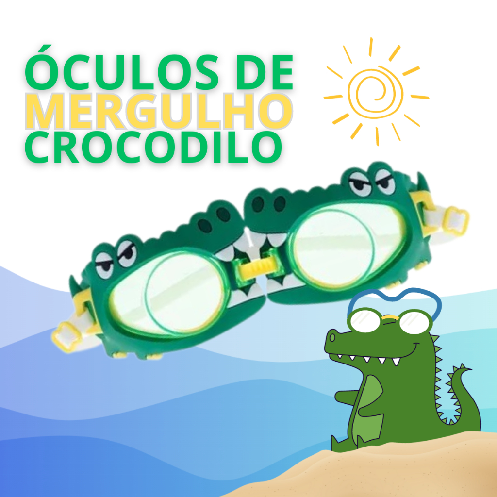 Oculos De Natação infantil Proteção Para Natação criança Piscina Praia Verão