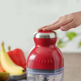 Processador de Alimentos Elétrico 600ml Cortador Triturador Legumes Frutas Verde Cozinha 99900