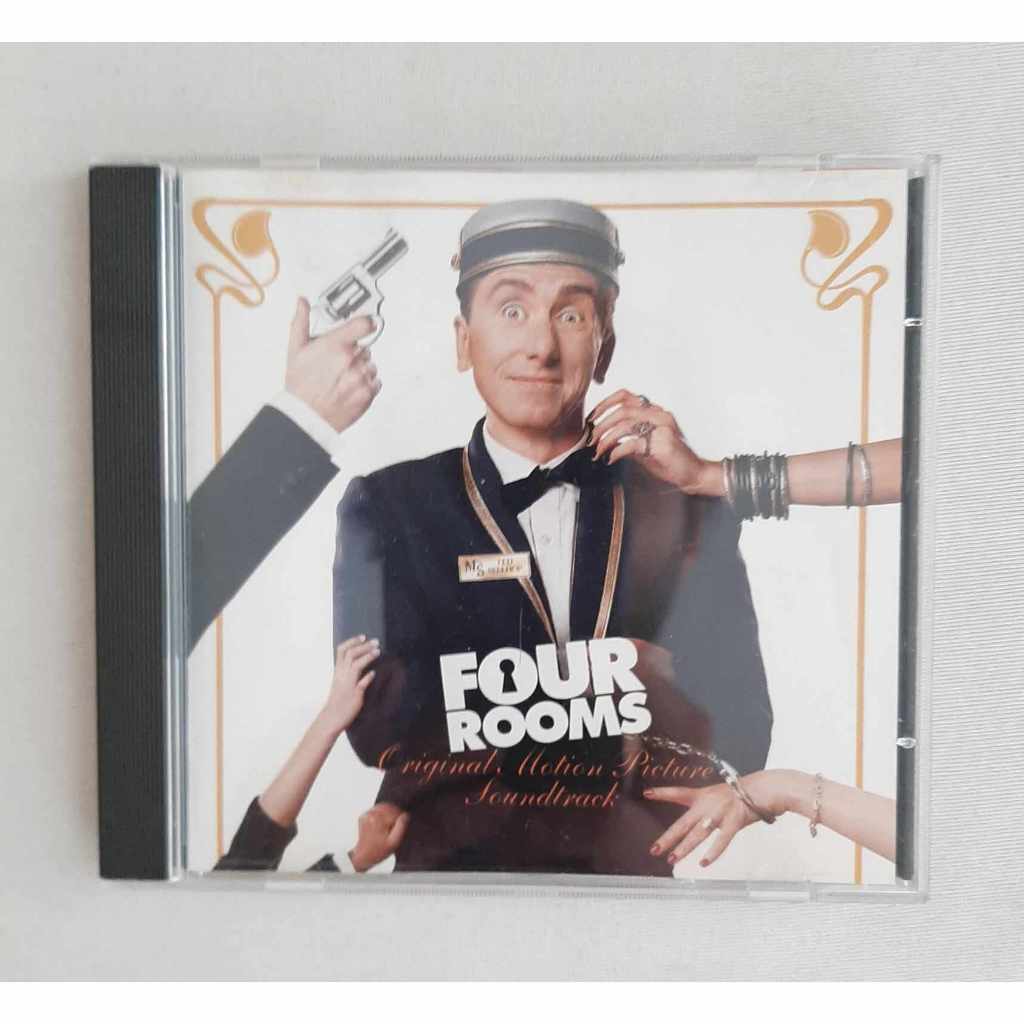 2 CDs Four Rooms -  Pulp Fiction - Tempo de Violência - Trilhas Sonoras dos filmes Tarantino Importados EUA