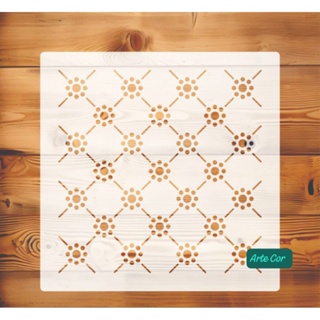 Estencil Pintura / Molde vazado  / n.161 / 20 x 20 cm em Oferta na Shopee