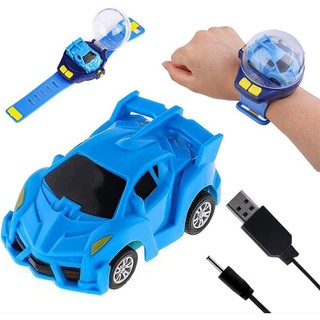 Mini Relógio Carrinho a Controle Remoto presente a Crianças