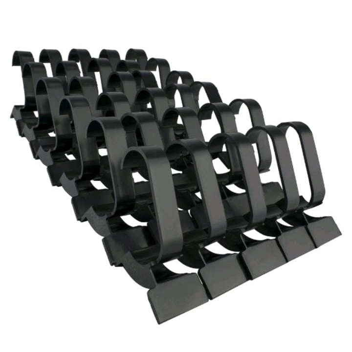 kit com 10 - 20 Peças Suporte Expositor Acrílico Para Relógio Transparente e preto Relógio C suporte