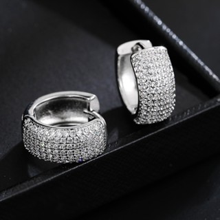 Brinco De Argola Luxuoso Neymar S925 Prata Cravejada De Zircônia Joias Banhadas A Ouro Branco Para Homens E Mulheres Brinco Estilo Coreano Unissex Para Homens E Mulheres em Oferta na Shopee