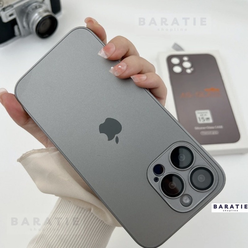 AG GLASS CASE - Capa Capinha para iPhone 15 Pro max 15 Plus IPhone 11 12 13 14 pro max 11 pro max Com Lente De Proteção em Oferta na Shopee