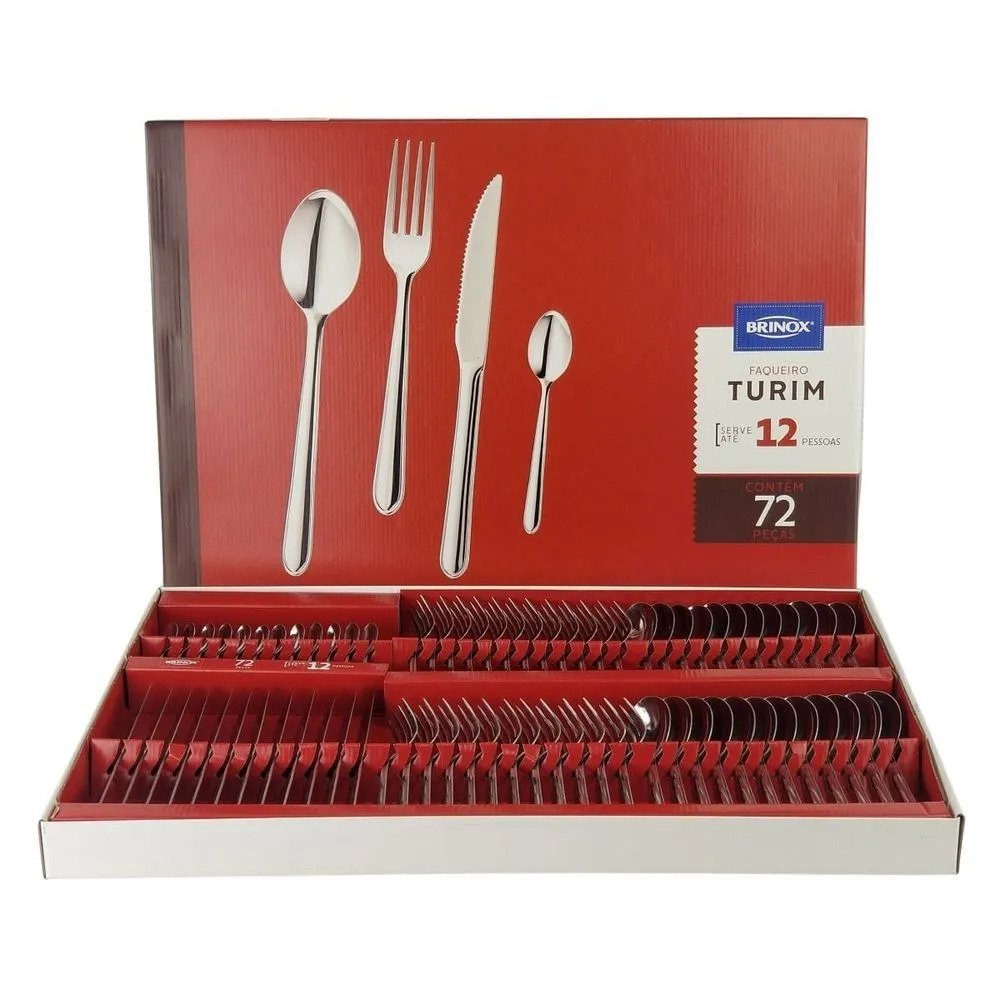 Faqueiro Brinox 72 Peças: Onde Comprar | BuscaProdutos