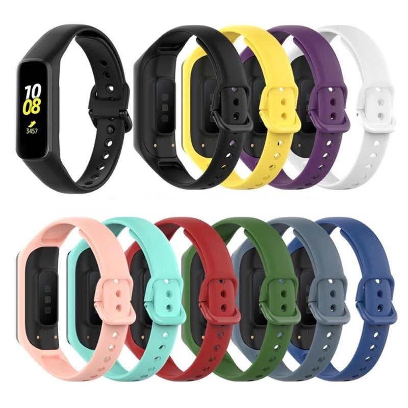 W.BILL Pulseira Sport Samsung GALAXY Fit2 SM-R220 de silicone para Smartband
