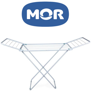 Varal de Chão com Abas Slim Mor Branco de Aço Reforçado Oferta em Oferta na Shopee