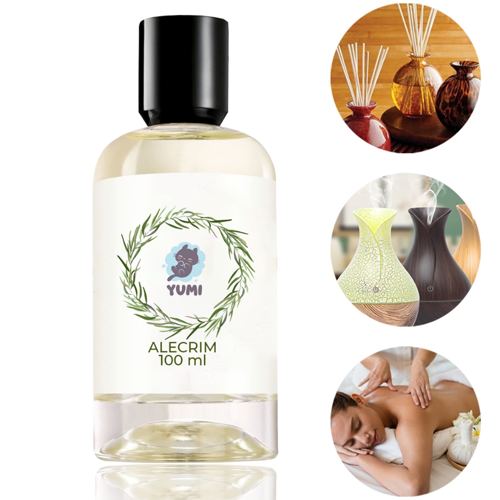 Essência Concentrada 100ml Alecrim Para Aromatizador Difusor Umidificador Elétrico Hidrossolúvel A Melhor em Oferta na Shopee