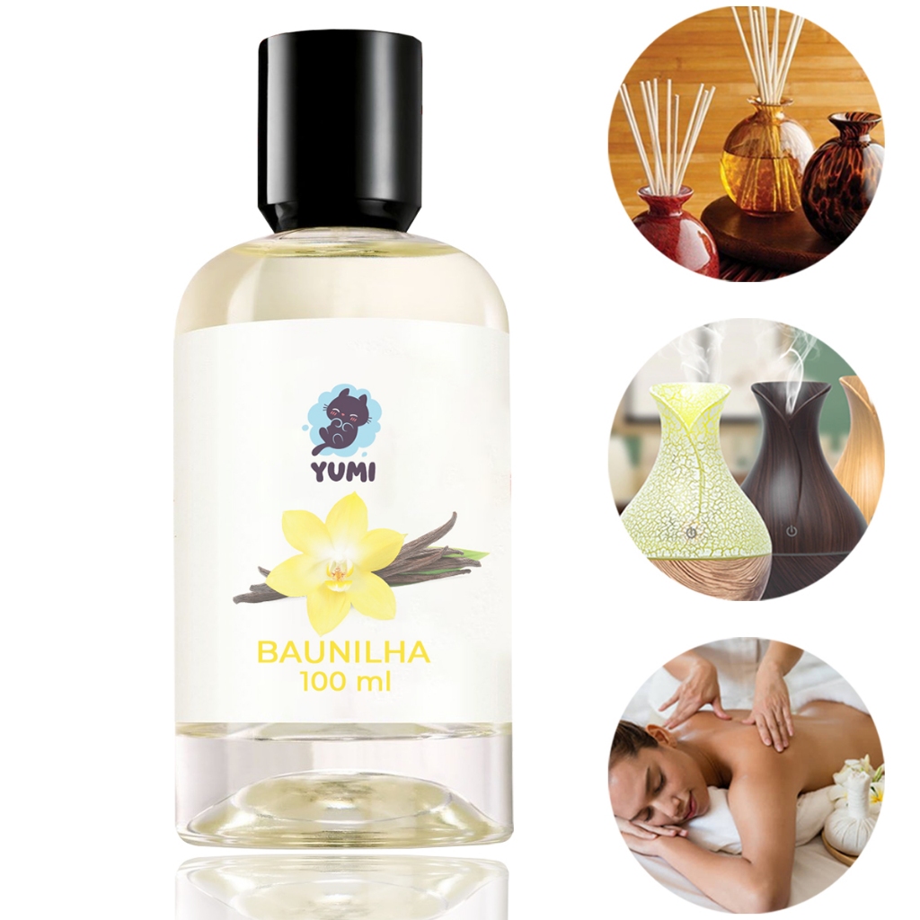 Essência Concentrada 100ml BAUNILHA Para Aromatizador Difusor Umidificador Elétrico Hidrossolúvel A Melho em Oferta na Shopee
