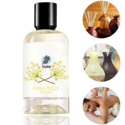 Essência Concentrada 100ml Erva Doce Aromatizador Umidificador Elétrico Hidrossolúvel Forte