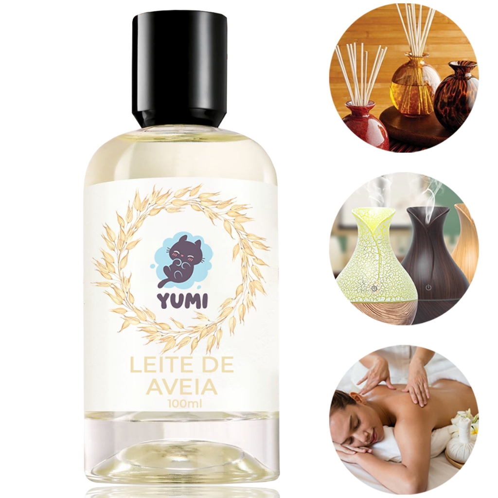 Essência Concentrada 100ml Leite De Aveia Para Aromatizador Difusor Umidificador Elétrico Hidrossolúvel A Melhor em Oferta na Shopee