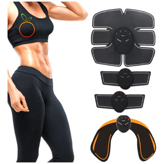 Kit Estimulador Muscular Tonificador Abdômen Glúteos Coxas Panturrilhas Bíceps Tríceps Costas Cintura