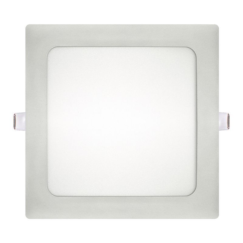 Luminária Led Embutir Quadrada Slim 18W 3000K Kian em Oferta na Shopee