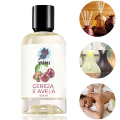 Essência Concentrada 100ml Cereja E Avelã Para Aromatizador Difusor Umidificador Elétrico Hidrossolúvel A Melhor