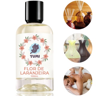 Essência Concentrada 100ml Flor De Laranjeira  Aromatizador Umidificador Elétrico Hidrossolúvel Forte em Oferta na Shopee