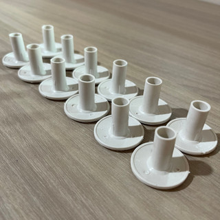 Kit 12 Bases de Proteção Para Pratos Bateria