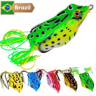 Isca De Pesca/Flexível Especial Umpan Peixe Tropas Biônico Toad/Thunder kit artificial Para A