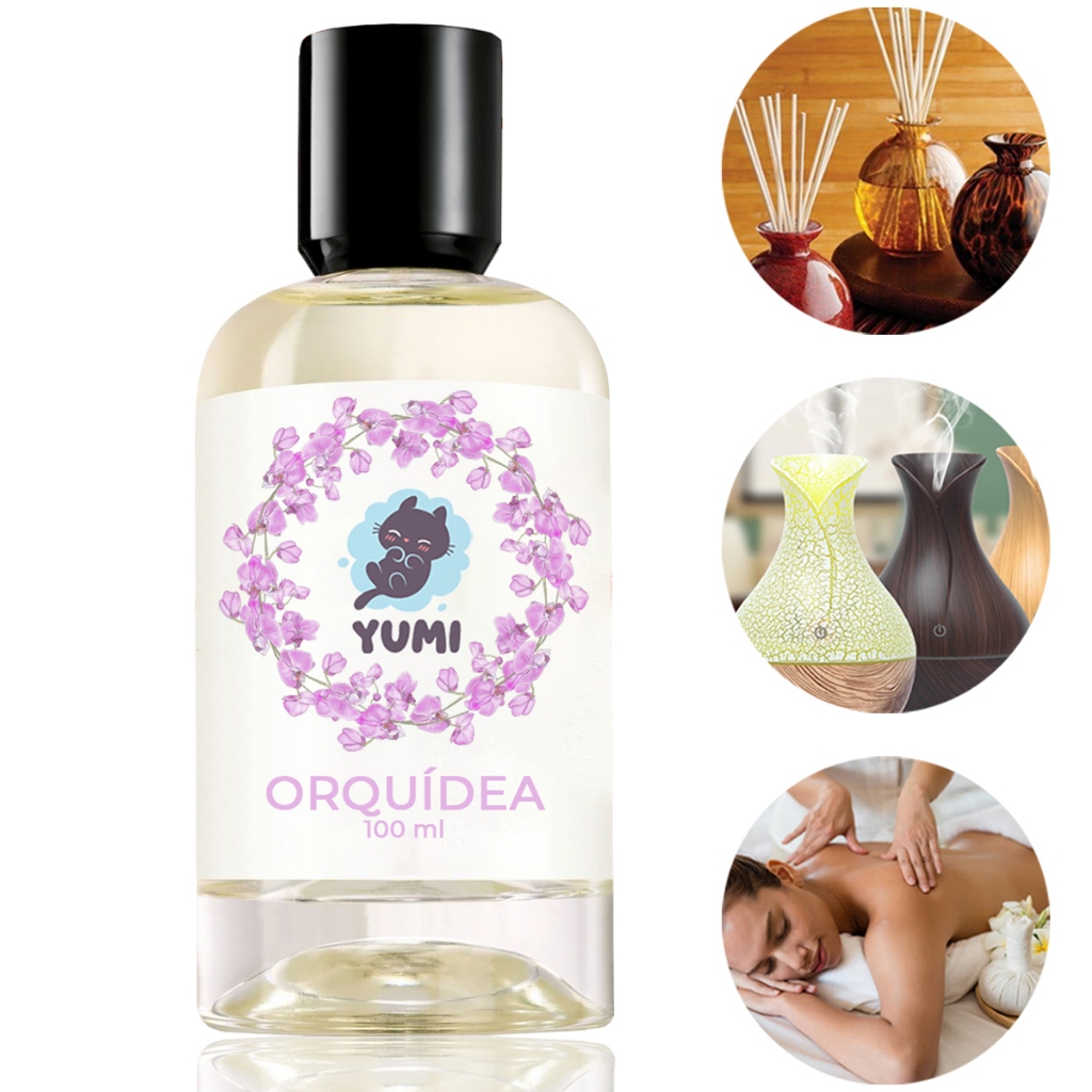 Essência Concentrada 100ml Orquídea Para Aromatizador Difusor Umidificador Elétrico Hidrossolúvel A Melhor em Oferta na Shopee