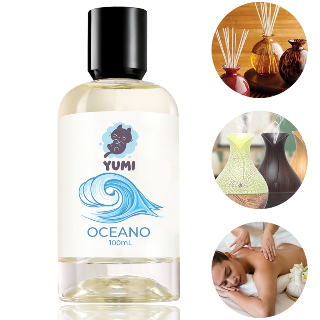 Essência Concentrada 100ml OCEANO Para Aromatizador Difusor Umidificador Elétrico Hidrossolúvel A Melhor em Oferta na Shopee