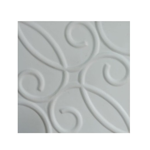 Forma 3D Para Gesso Modelo Arabesco 29,5 x 29,5cm em ABS 1mm