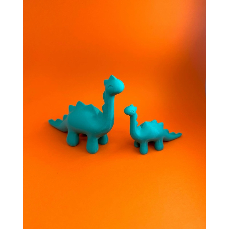 Estatueta Dinossauro / Dino - [VÁRIAS CORES e tamanhos] - 3D em Oferta na Shopee