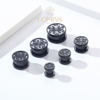 Alargador Aço Cirúrgico Floco De Neve/madre Perola em Oferta na Shopee